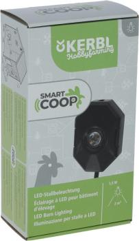 SmartCoop LED-Stallbeleuchtung mit integrierter Dimmfunktion für einen gesunden Tag-Nacht-Rhythmus der Hühner